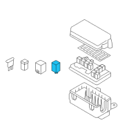 OEM Saturn Relay Diagram - 96590287