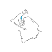 OEM Ford Freestyle Reservoir Hose Diagram - 5F9Z-3691-BA