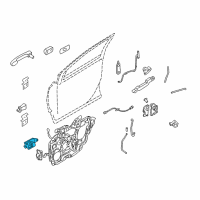 OEM Ford Five Hundred Handle, Inside Diagram - 8T5Z-5422601-A