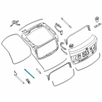 OEM 2015 BMW 535i GT xDrive Spindle Drive Diagram - 51-24-7-200-543