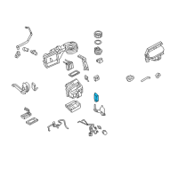 OEM 2001 Mercury Sable Motor Assembly Diagram - 6L2Z-18A318-CA