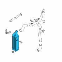 OEM Kia Sportage Cooler Assembly-Intermediated Diagram - 282702G000