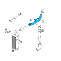 OEM Kia Sportage Hose-I/COOLER Inlet Diagram - 282822G000