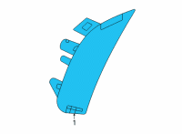 OEM 2021 Cadillac Escalade Side Marker Lamp Diagram - 84776453