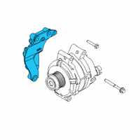 OEM 2020 Ford F-150 Mount Bracket Diagram - JL3Z-10A313-B