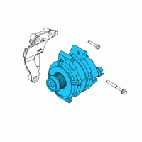 OEM 2018 Ford F-150 Alternator Diagram - JL3Z-10346-A