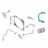 OEM 2008 Lexus IS F Hose, Suction Diagram - 88712-53140