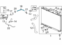 OEM Acura TLX HOSE Diagram - 19106-6S9-A00