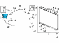 OEM Acura TLX TANK, EXPANSION Diagram - 19101-6S9-A01