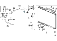 OEM 2022 Acura TLX PIPE Diagram - 19109-6S9-A00