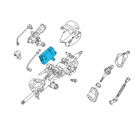 OEM Lexus GX470 Multiplex Tilt & Telescopic Computer Diagram - 89227-60050