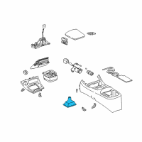 OEM 2003 Toyota Celica Shift Boot Diagram - 58808-20160-C0