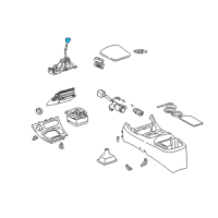 OEM Toyota Shift Knob Diagram - 33504-20150-C0