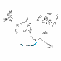 OEM 2003 Toyota Avalon Return Tube Diagram - 44416-07020