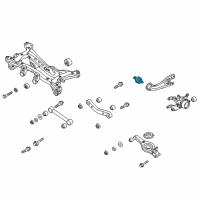 OEM 2011 Hyundai Tucson Bush-Rear Trailing Arm, LH Diagram - 55274-2S001