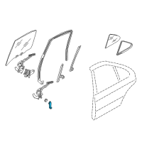 OEM 2003 Nissan Sentra Handle Assy-Door Window Regulator Diagram - 80760-5M000