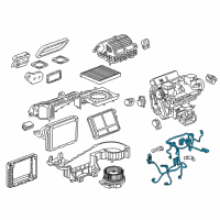 OEM 2017 Cadillac CT6 Harness Diagram - 84055912