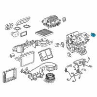 OEM 2018 Cadillac CT6 Actuator Diagram - 23351729