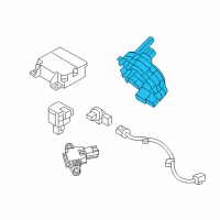 OEM Kia Forte Clock Spring Contact Assembly Diagram - 934903V120