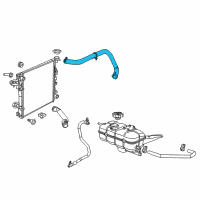 OEM 2019 Ram 1500 Classic Hose-Radiator Inlet Diagram - 52014952AD