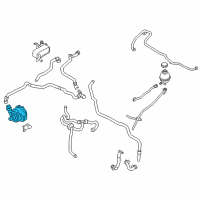 OEM 2017 BMW i3 AUXILIARY WATER PUMP Diagram - 11-51-8-679-882