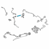 OEM 2021 Lexus UX250h Hose Fuel Vapor Fee Diagram - 23827-24020