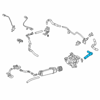 OEM 2022 Lexus UX250h Hose, Ventilation, N Diagram - 12262-24030