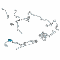 OEM Lexus ES300h Valve Assembly, Fuel Tank Diagram - 77710-47020