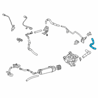 OEM 2019 Lexus UX250h Hose Fuel Vapor Fee Diagram - 23826-24120
