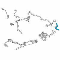 OEM 2022 Lexus UX250h Hose Fuel Vapor Fee Diagram - 23826-24120