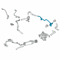 OEM Pipe, Fuel Vapor Fee Diagram - 23819-24010