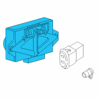 OEM 2004 Ford Explorer Module Diagram - 1L2Z-15K866-AB