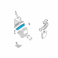 OEM 2005 Ford Freestyle Element Diagram - 5F9Z-9601-AA