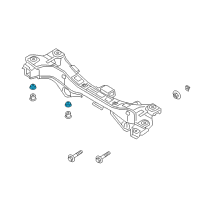 OEM Kia Optima Stopper-Upper Diagram - 554773V000