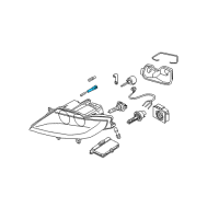 OEM BMW Z4 Bulb Socket, Turn Indicator Diagram - 63-12-7-158-748