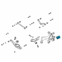 OEM Kia Seltos Bush-LWR Arm, Rr Diagram - 55217F2AA0