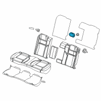 OEM 2021 Dodge Challenger CUPHOLDER Diagram - 1VL63DX9AA