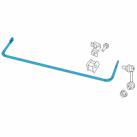 OEM 2008 Jeep Compass Bar-Rear Suspension Diagram - 5105887AA