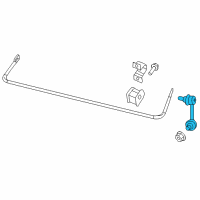 OEM Chrysler Sebring Link-STABILIZER Bar Diagram - 5174245AD