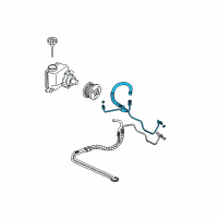 OEM 2004 Pontiac Grand Prix Pressure Hose Diagram - 15781944