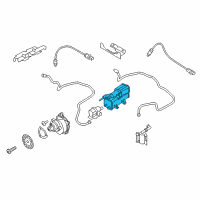 OEM BMW 335i Activated Charcoal Filter Diagram - 16-13-7-163-596