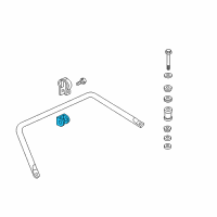 OEM Buick Lucerne Insulator-Rear Stabilizer Shaft Diagram - 20757299