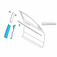 OEM 2020 Lincoln Navigator Keyboard Actuator Diagram - KL1Z-14A626-AA