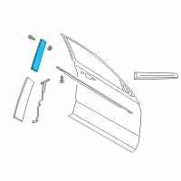 OEM 2019 Lincoln Navigator Applique Diagram - JL1Z-7820554-B