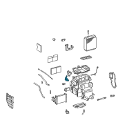 OEM 1999 Lexus ES300 Damper Servo Sub-Assembly (For Mode) Diagram - 87106-33130