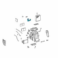 OEM 1999 Lexus ES300 Tube & Accessory Assembly Diagram - 88710-33100