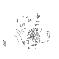 OEM 1999 Lexus ES300 RESISTER, Blower Diagram - 87138-33040