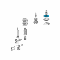 OEM Honda Seat, Spring (Upper) Diagram - 51688-T5R-A01