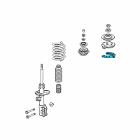 OEM 2018 Honda Fit Rubber, Spring Seat Diagram - 51684-T5R-A01