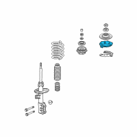 OEM 2018 Honda Fit Seat, FR. Spring Clip (Upper) Diagram - 51402-T5R-A01